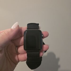 Apple Smartwatch with Black Band